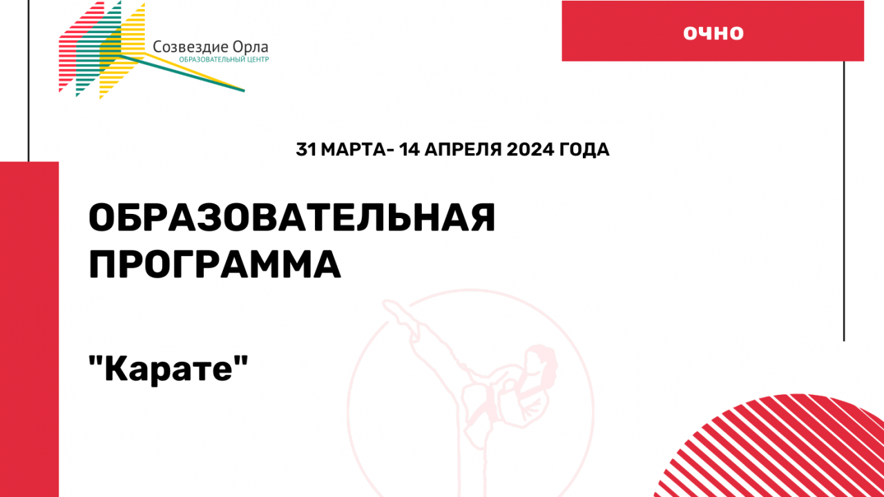 Образовательная программа «Карате»