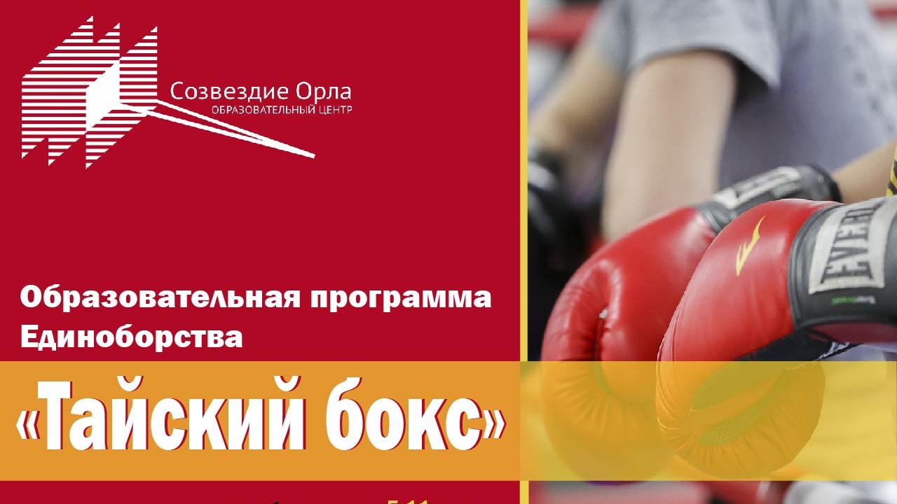 Образовательная программа «Тайский бокс» (Модуль подготовки «Единоборства»)